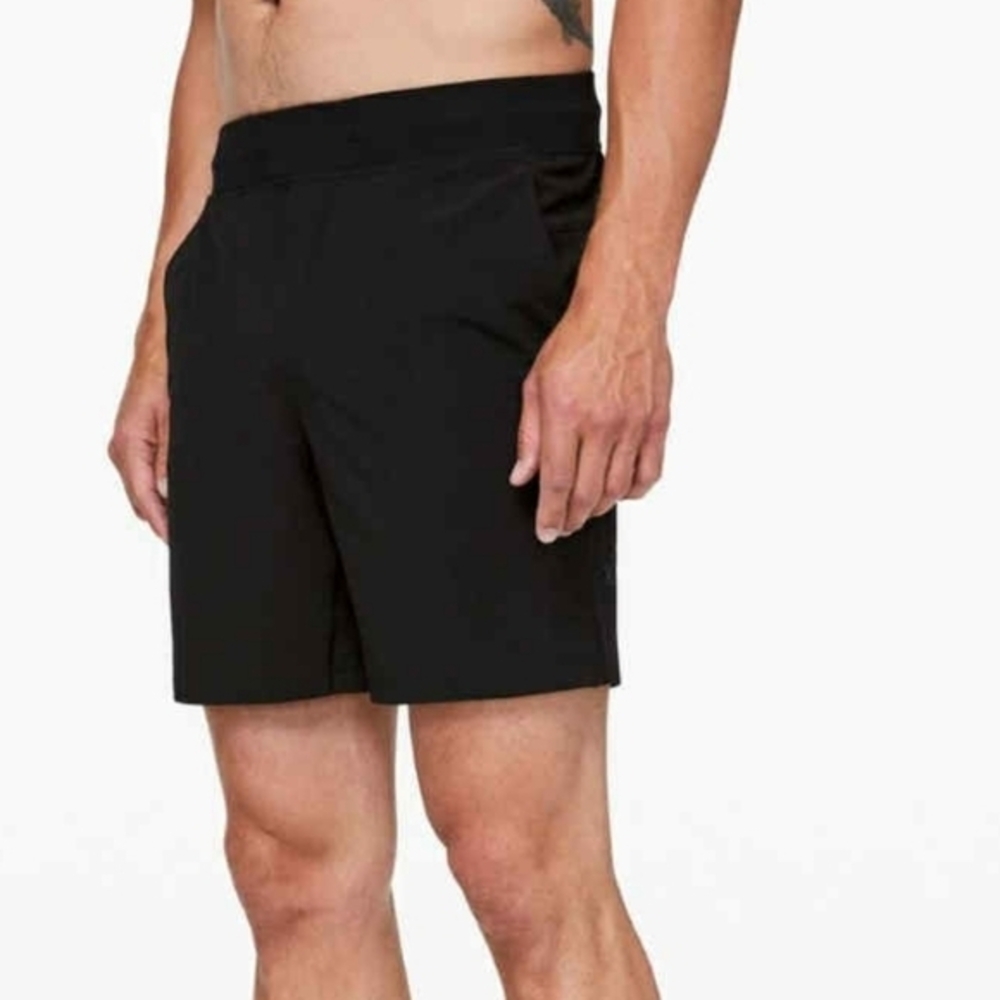 Lululemon Mens T.H.E. Short *Linerless 9.5" Black - Small
